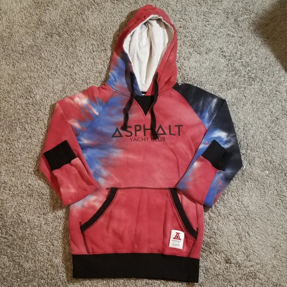 ASPHALT Yacht Club Tie-Dye Hooded Sweatshirt